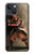 S0796 Japan Red Samurai Case For iPhone 13 mini