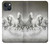 S0933 White Horses Case For iPhone 13 mini S0933 White Horses Case For iPhone 13 mini