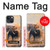 S1292 Dusty Elephant Egrets Case For iPhone 13 mini