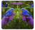 S1565 Bluebird of Happiness Blue Bird Case For iPhone 13 mini