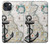S1962 Nautical Chart Case For iPhone 13 mini