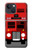 S2058 England British Double Decker Bus Case For iPhone 13 mini