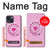 S2847 Pink Retro Rotary Phone Case For iPhone 13 mini S2847 Pink Retro Rotary Phone Case For iPhone 13 mini