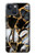S3419 Gold Marble Graphic Print Case For iPhone 13 mini