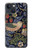 S3791 William Morris Strawberry Thief Fabric Case For iPhone 13 mini