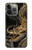 S0426 Gold Dragon Case For iPhone 13 Pro Max