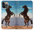 S0934 Wild Black Horse Case For iPhone 13 Pro Max