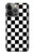 S1611 Black and White Check Chess Board Case For iPhone 13 Pro Max