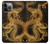 S2804 Chinese Gold Dragon Printed Case For iPhone 13 Pro Max