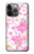 S3036 Pink Sweet Flower Flora Case For iPhone 13 Pro Max