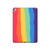 S3799 Cute Vertical Watercolor Rainbow Hard Case For iPad Pro 12.9 (2015,2017)