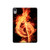 S0493 Music Note Burn Hard Case For iPad mini 6, iPad mini (2021)