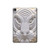 S0574 Tiger Carving Hard Case For iPad mini 6 7, iPad mini (2021,2024)