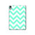 S1723 Mint Chevron Zigzag Hard Case For iPad mini 6 7, iPad mini (2021,2024)