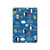 S2572 Marine Penguin Pattern Hard Case For iPad mini 6 7, iPad mini (2021,2024)