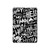 S2744 Hey Hi Hello Art Pattern Hard Case For iPad mini 6 7, iPad mini (2021,2024)