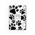 S2904 Dog Paw Prints Hard Case For iPad mini 6 7, iPad mini (2021,2024)