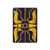 S3546 Roman Shield Blue Hard Case For iPad mini 6 7, iPad mini (2021,2024)