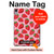 S3719 Strawberry Pattern Hard Case For iPad mini 6 7, iPad mini (2021,2024)