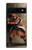 S0796 Japan Red Samurai Case For Google Pixel 6