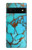S2685 Aqua Turquoise Gemstone Graphic Printed Case For Google Pixel 6