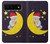 S2849 Cute Sleepy Owl Moon Night Case For Google Pixel 6