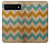S3033 Vintage Wood Chevron Graphic Printed Case For Google Pixel 6
