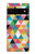 S3049 Triangles Vibrant Colors Case For Google Pixel 6
