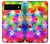 S3292 Colourful Disco Star Case For Google Pixel 6