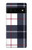 S3452 Plaid Fabric Pattern Case For Google Pixel 6