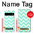 S1723 Mint Chevron Zigzag Case For Google Pixel 6 Pro