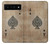 S2928 Vintage Spades Ace Card Case For Google Pixel 6 Pro
