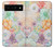 S3705 Pastel Floral Flower Case For Google Pixel 6 Pro