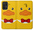 S2760 Yellow Duck Tuxedo Cartoon Case For Samsung Galaxy A52s 5G