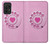 S2847 Pink Retro Rotary Phone Case For Samsung Galaxy A52s 5G