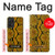 S3365 Yellow Python Skin Graphic Print Case For Samsung Galaxy A52s 5G
