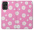 S3500 Pink Floral Pattern Case For Samsung Galaxy A52s 5G