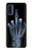 S1143 X-ray Hand Middle Finger Case For Motorola G Pure