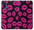 S2933 Pink Lips Kisses on Black Case For Motorola G Pure