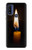 S3530 Buddha Candle Burning Case For Motorola G Pure
