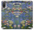 S0997 Claude Monet Water Lilies Case For Motorola Moto E20,E30,E40