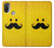 S1145 Yellow Mustache Sun Case For Motorola Moto E20,E30,E40