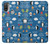 S2572 Marine Penguin Pattern Case For Motorola Moto E20,E30,E40