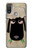 S2826 Cute Cartoon Unsleep Black Sheep Case For Motorola Moto E20,E30,E40