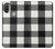 S2842 Black and White Buffalo Check Pattern Case For Motorola Moto E20,E30,E40