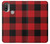 S2931 Red Buffalo Check Pattern Case For Motorola Moto E20,E30,E40