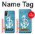 S3053 Marine Anchor Blue Case For Motorola Moto E20,E30,E40