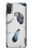S3085 Feather Paint Pattern Case For Motorola Moto E20,E30,E40