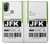 S3664 Airline Travel Luggage Label Case For Motorola Moto E20,E30,E40
