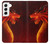 S0526 Red Dragon Case For Samsung Galaxy S22